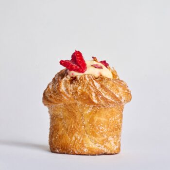Laminated Cruffin – Rose & Framboise